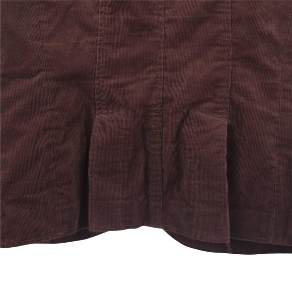 Halogen Blazer womens  Burgundy Cotton Corduroy  Size Medium - Picture 12 of 13